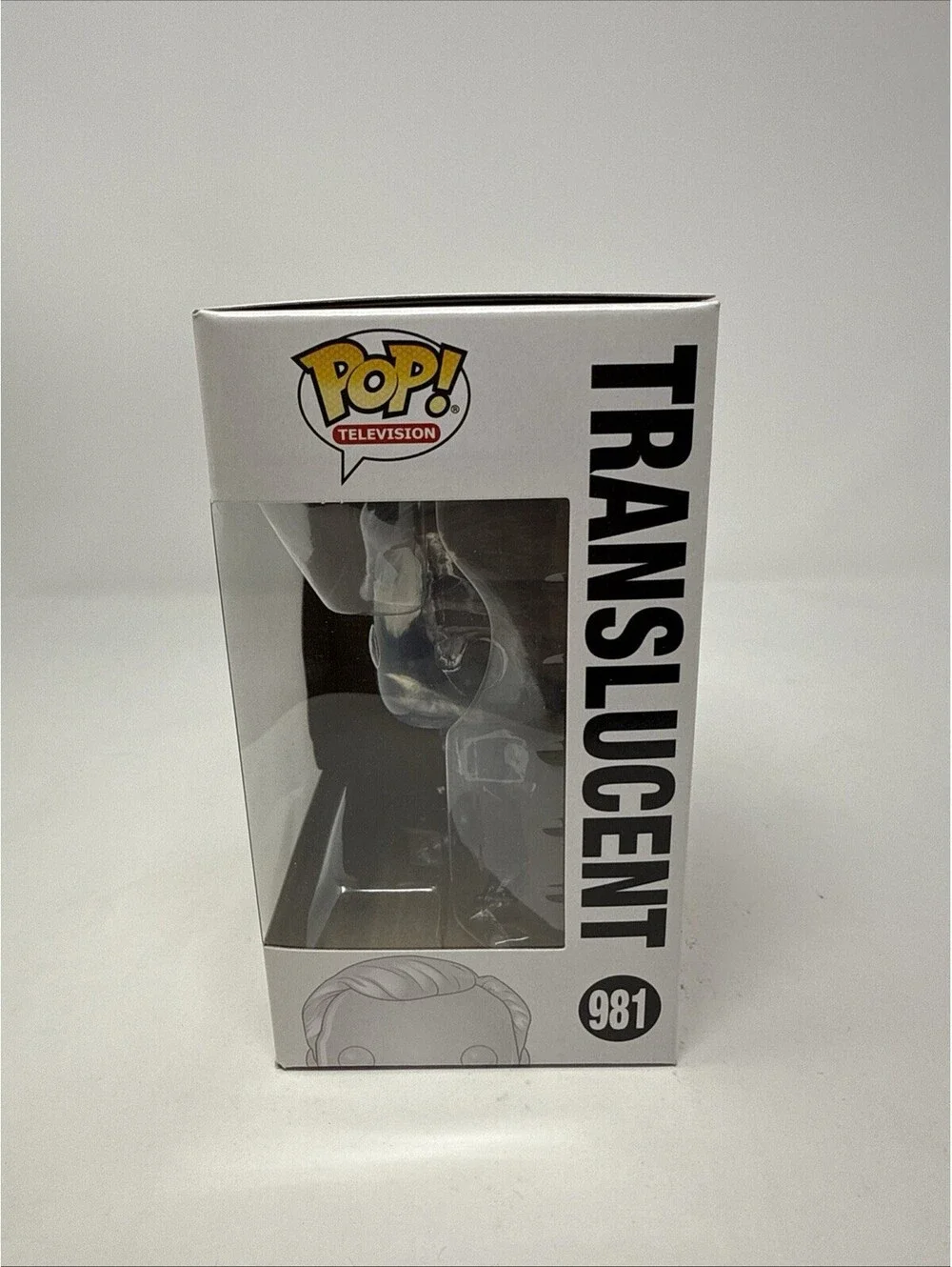 Funko Pop! Television The Boys Translucent Clear/Blue Vinyl Figure #981